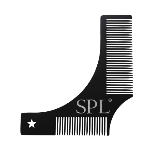 Трафарет для бороди з гребенем із нержавіючої сталі SPL, 1201