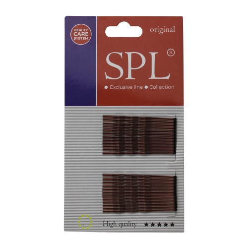 Invisible for hair milling SPL, brown (5 cm/24 pcs)