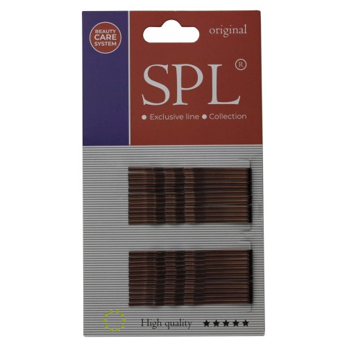 Invisible for hair milling SPL, brown (5,5 cm/24 pcs)