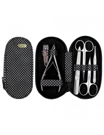 Manicure set "Black and white hugo" - Фото 1