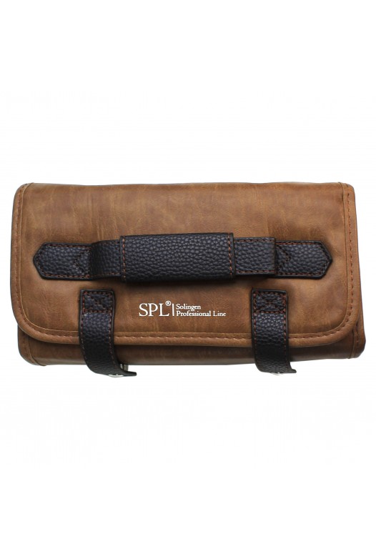 Leather case for tools brown SPL Premium 77417