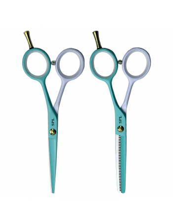 Set of professional hairdressing scissors SPL 90047-55 and 90047-33, size 5.5 (art. 90047-02)