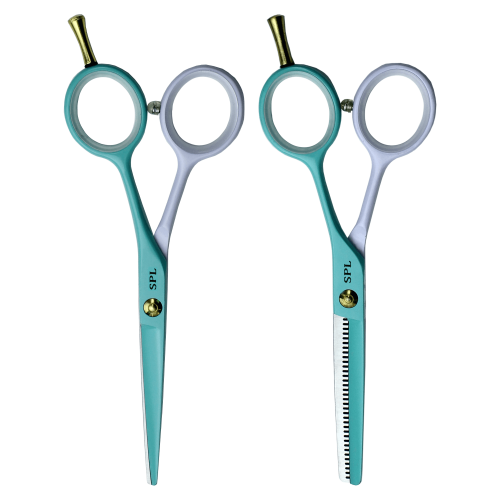 Set of professional hairdressing scissors SPL 90047-55 and 90047-33, size 5.5 (art. 90047-02)