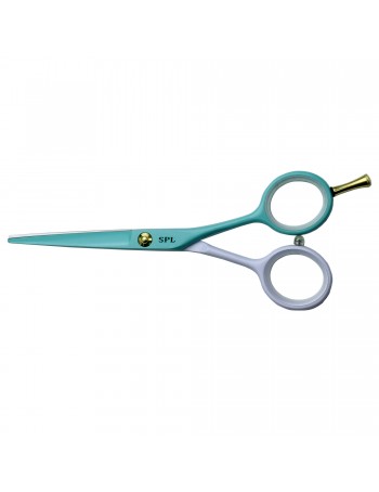 Barber scissors professional blue and white 5.5 SPL 90047-55