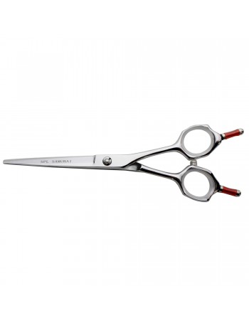 Barber straight scissors professional SPL Samurai 6.0