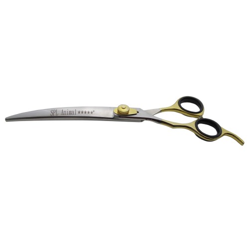 Grooming scissors 8.0 curved professional for cutting animals