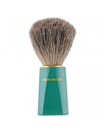 Shaving brush with a wooden handle (faux badger bristle)