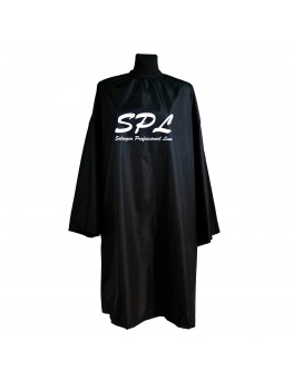 Barber cape with sleeves black SPL 905073-32