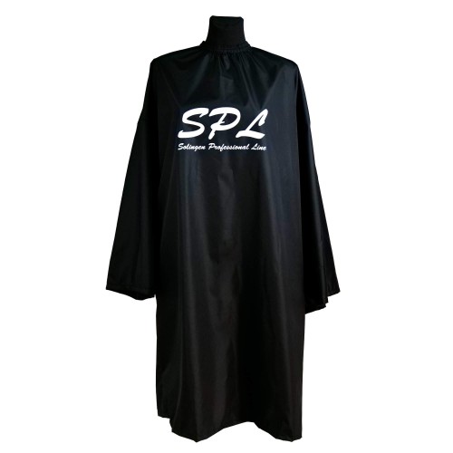 Barber cape with sleeves black SPL 905073-32