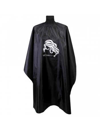 Hairdressing gown SPL, black 905073-A