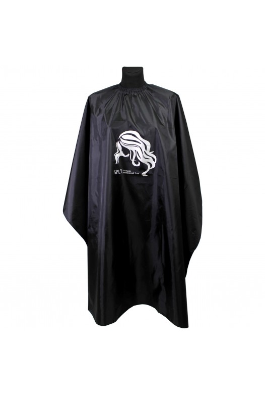 Hairdressing gown SPL, black 905073-A