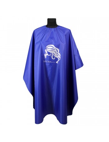 Hairdressing gown SPL, blue 905073-C