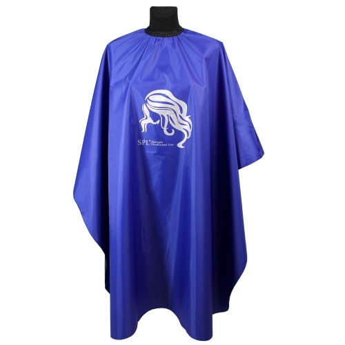 Hairdressing gown SPL, blue 905073-C