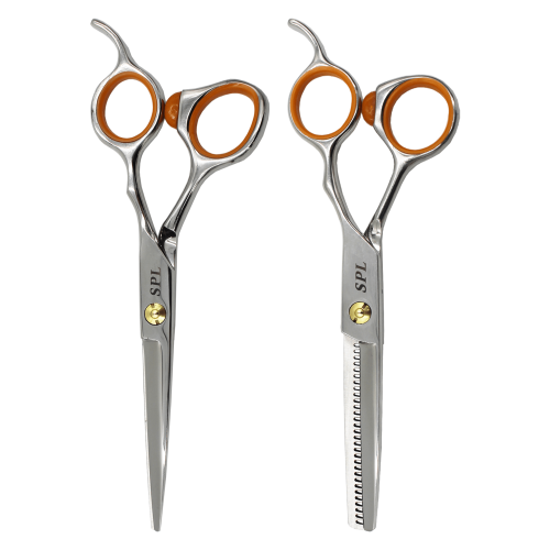 Set of professional hairdressing scissors SPL 91060-60 and 91630-63, size 6.0 (art. 91060-02)