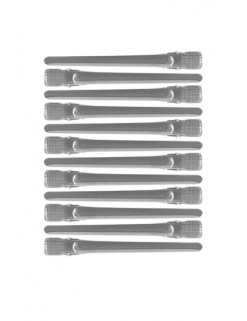 Metal clamps 10.5 cm, 12 pcs