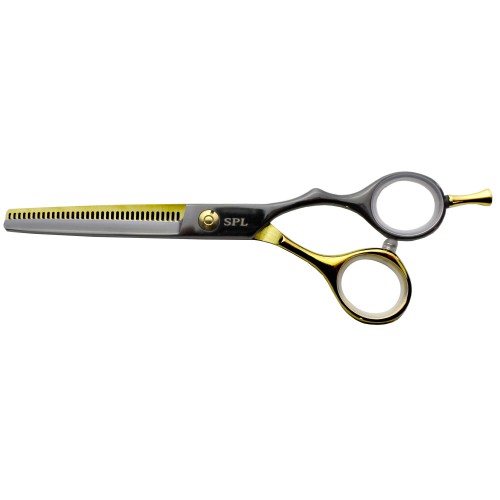 Professional hairdressing scissors gold-black 6.0 SPL 96816-35