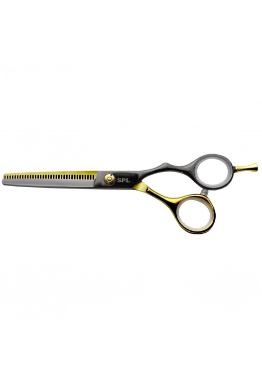 Professional hairdressing scissors gold-black 6.0 SPL 96816-35