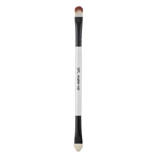 Make-up brush with eye shadow applicator