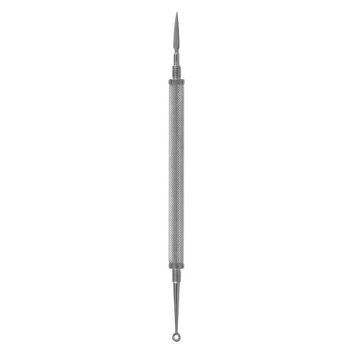 Extractor/double-sided lancet with a removable tip