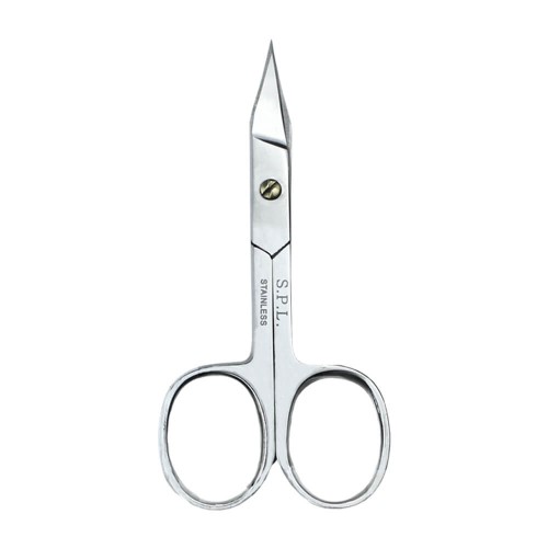Combined curved manicure scissors
