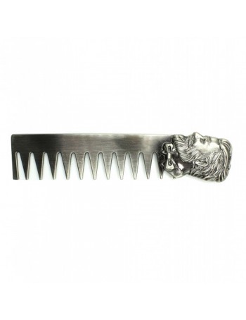 Barber metal comb - Фото 1