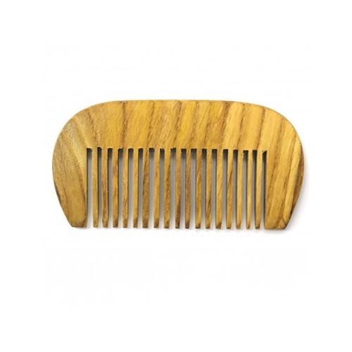 Wooden hair comb