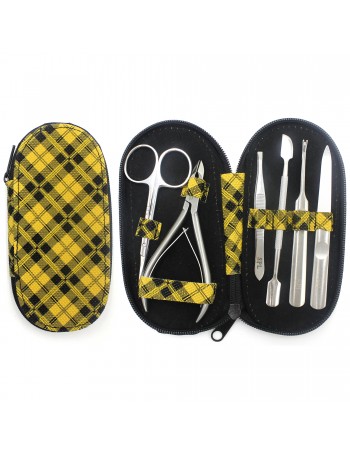 Manicure set "Yellow cage"