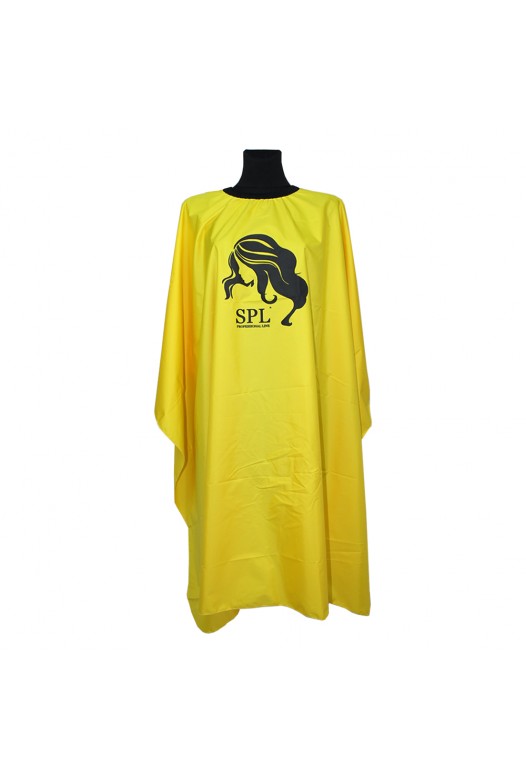 Hairdressing gown SPL, yellow