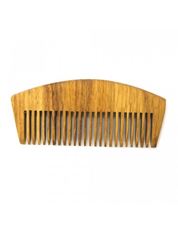 Wooden hair comb