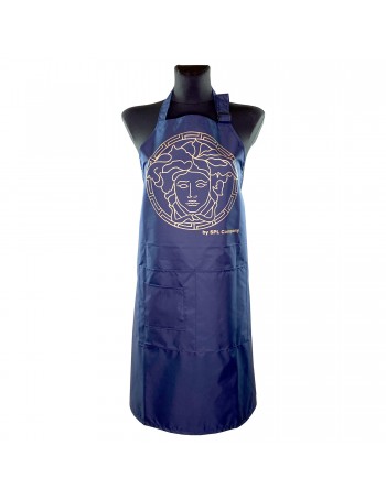 Apron blue one-sided Versace