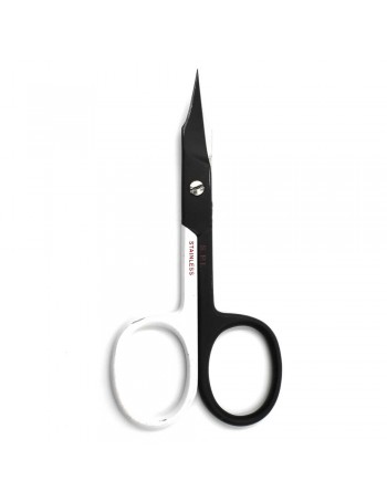 scissors black with white