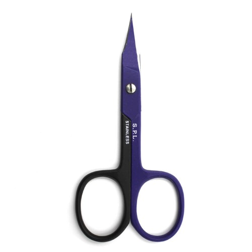 scissors black with blue
